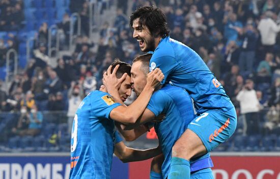 Russia Soccer Premier-League Zenit - Spartak