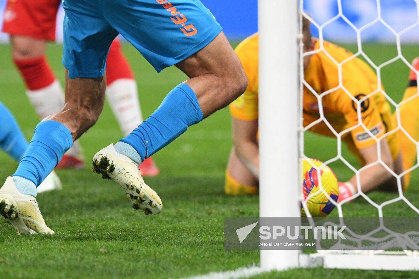 Russia Soccer Premier-League Zenit - Spartak