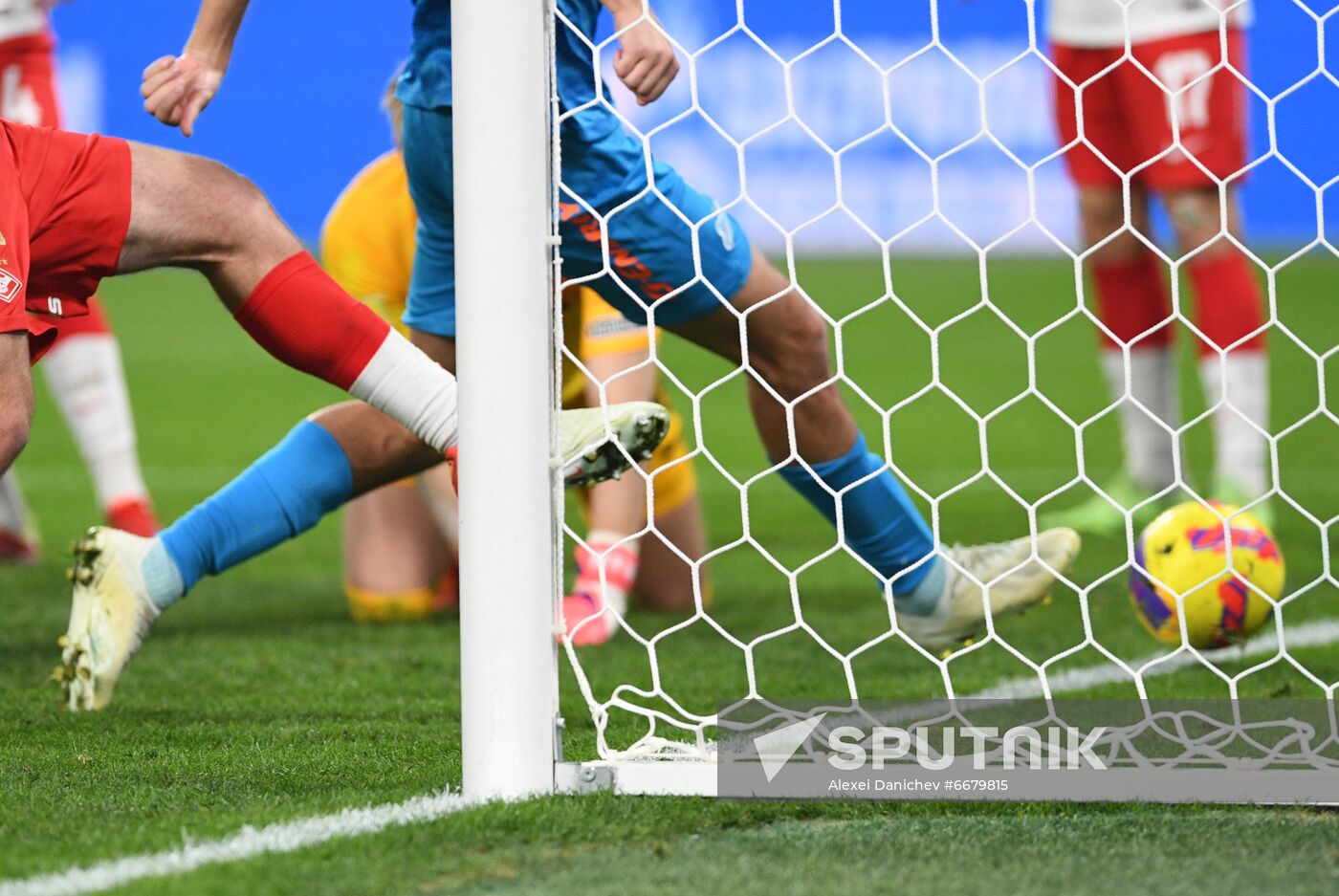 Russia Soccer Premier-League Zenit - Spartak