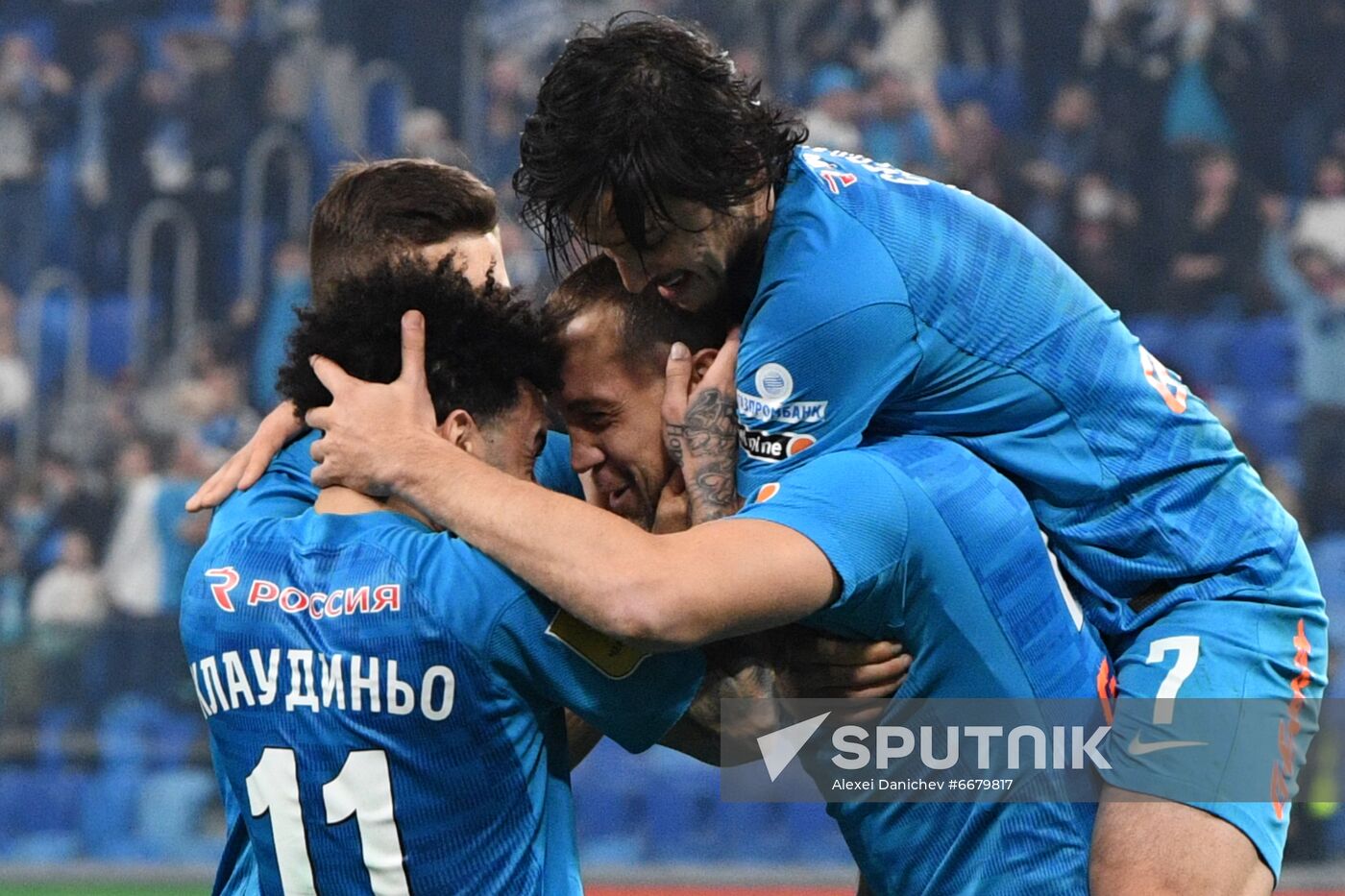 Russia Soccer Premier-League Zenit - Spartak