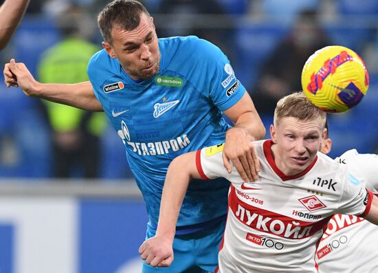 Russia Soccer Premier-League Zenit - Spartak