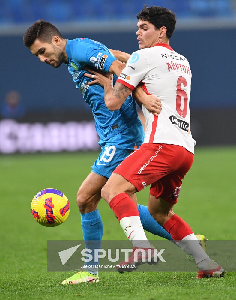 Russia Soccer Premier-League Zenit - Spartak