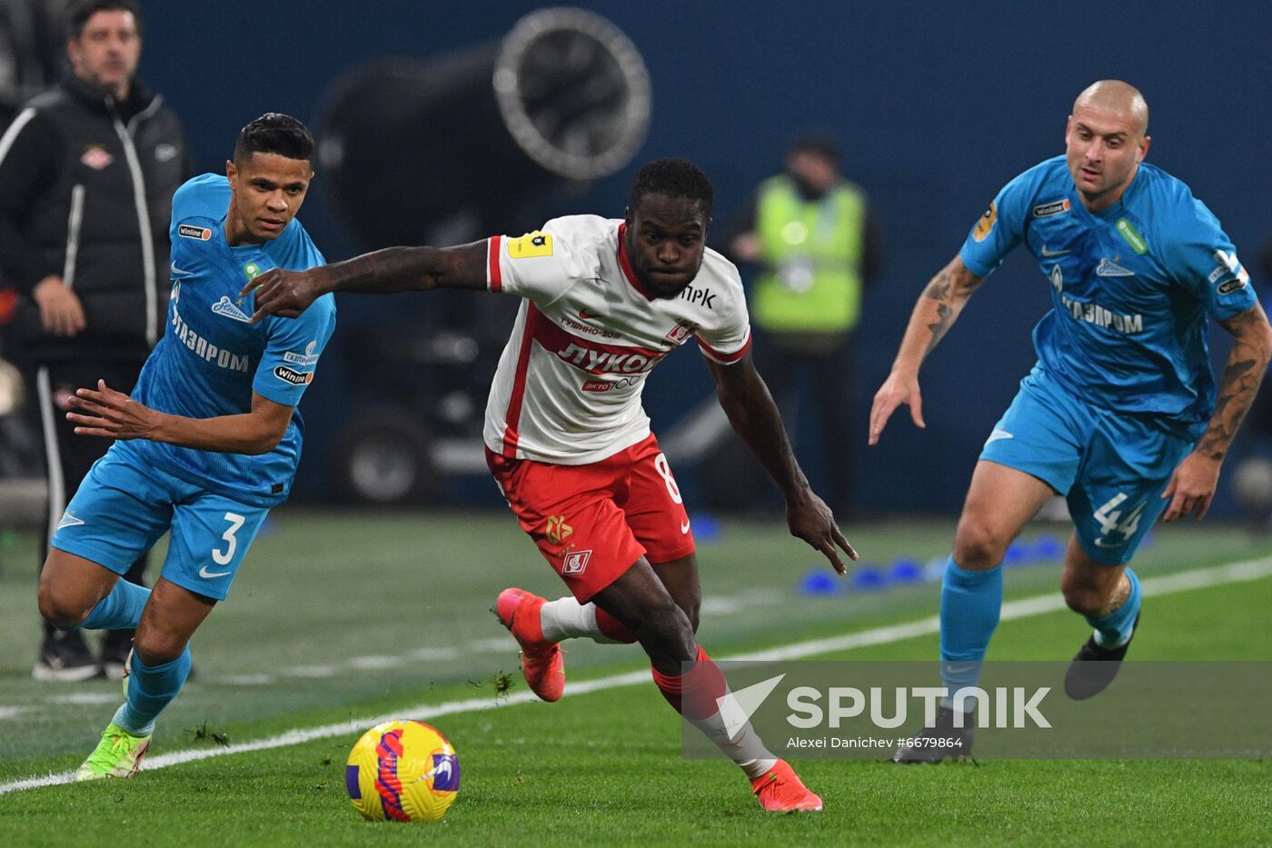 Russia Soccer Premier-League Zenit - Spartak