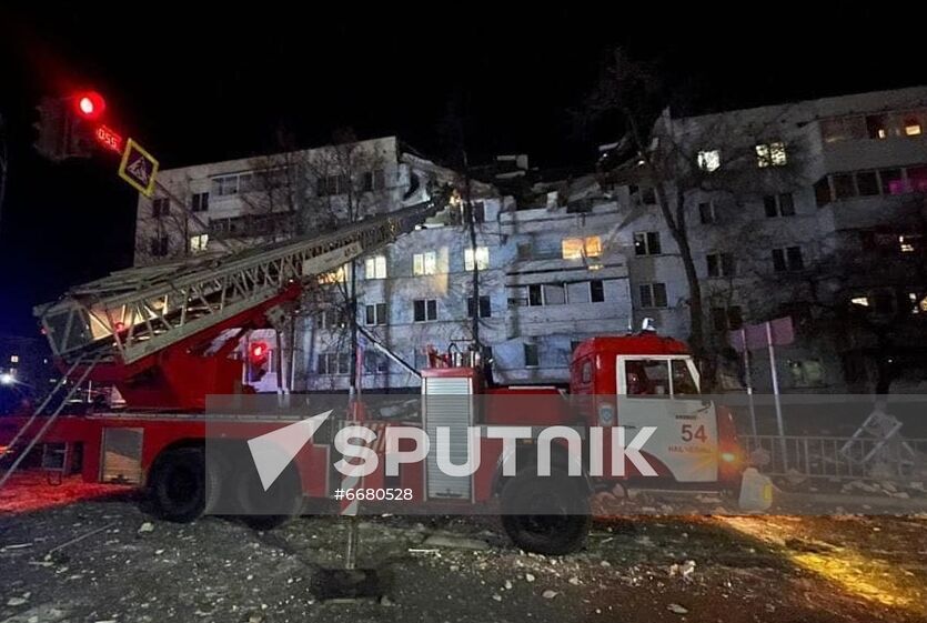 Russia Gas Explosion