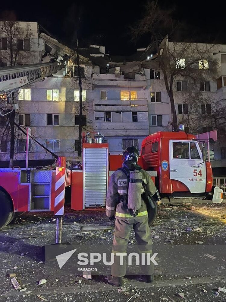 Russia Gas Explosion