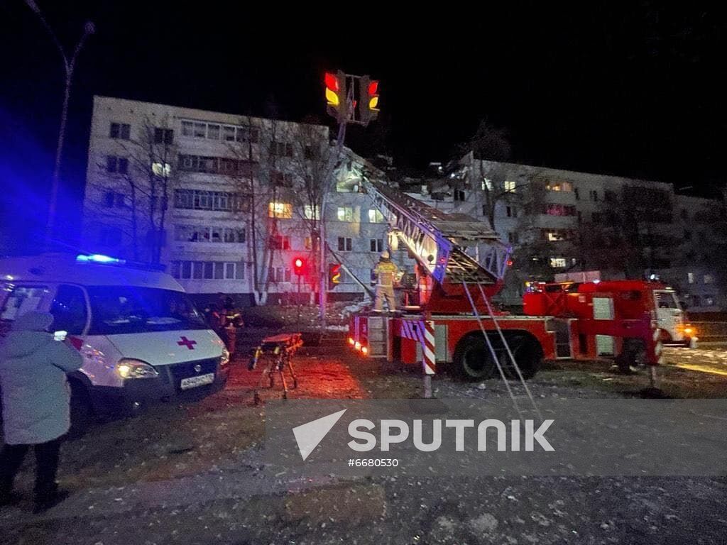 Russia Gas Explosion