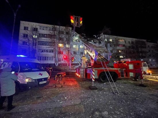 Russia Gas Explosion