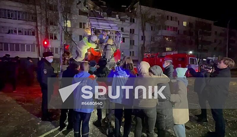 Russia Gas Explosion