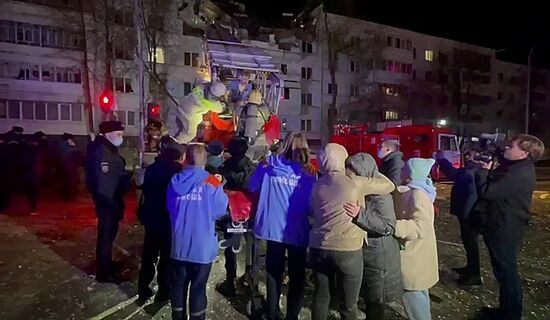 Russia Gas Explosion