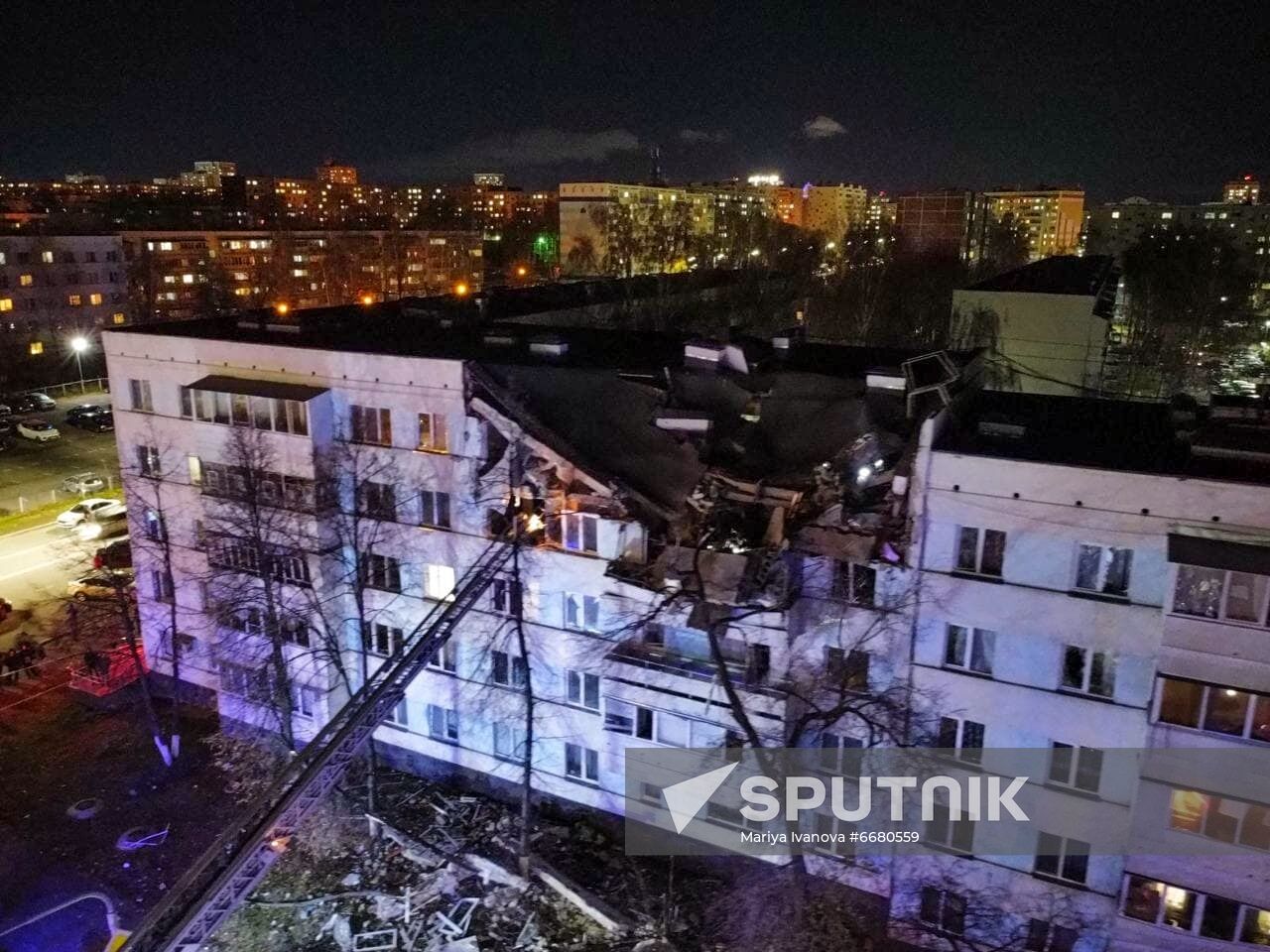 Russia Gas Explosion