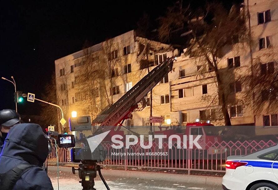 Russia Gas Explosion