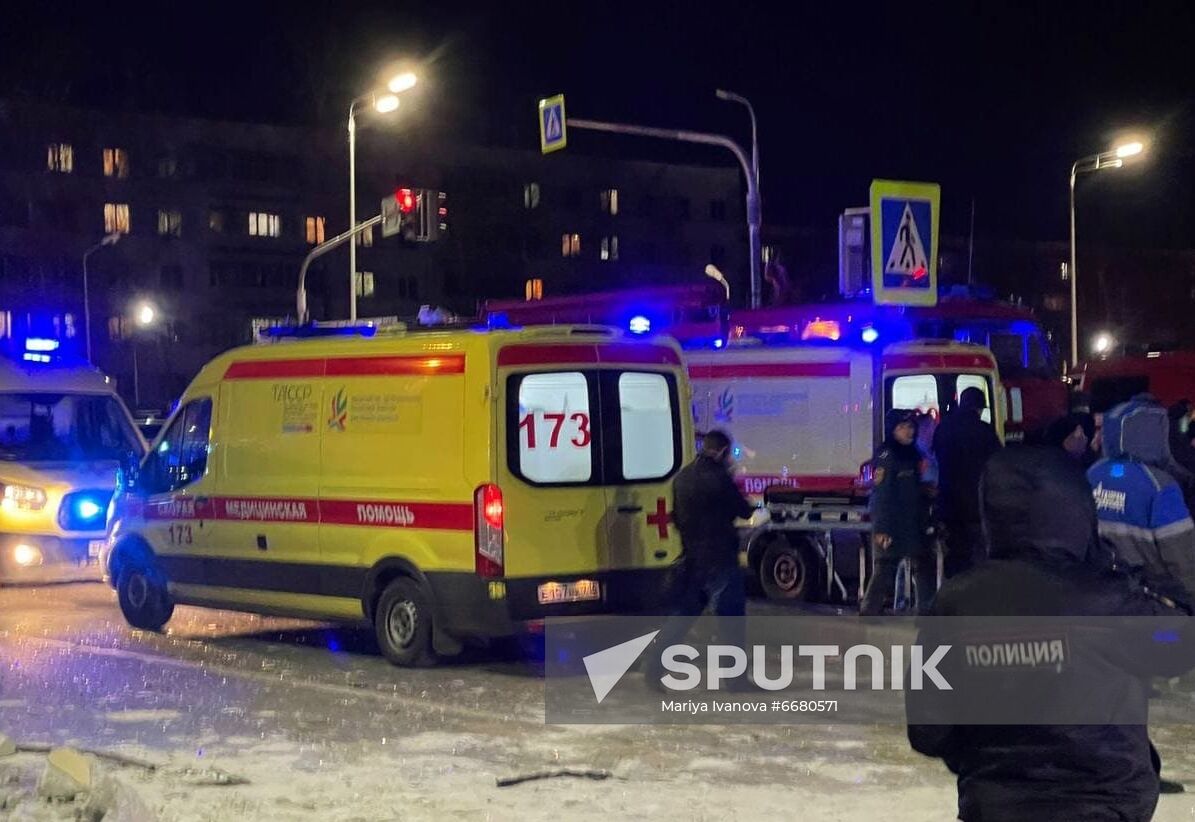 Russia Gas Explosion