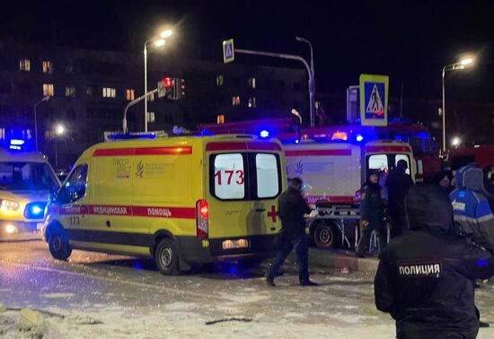 Russia Gas Explosion