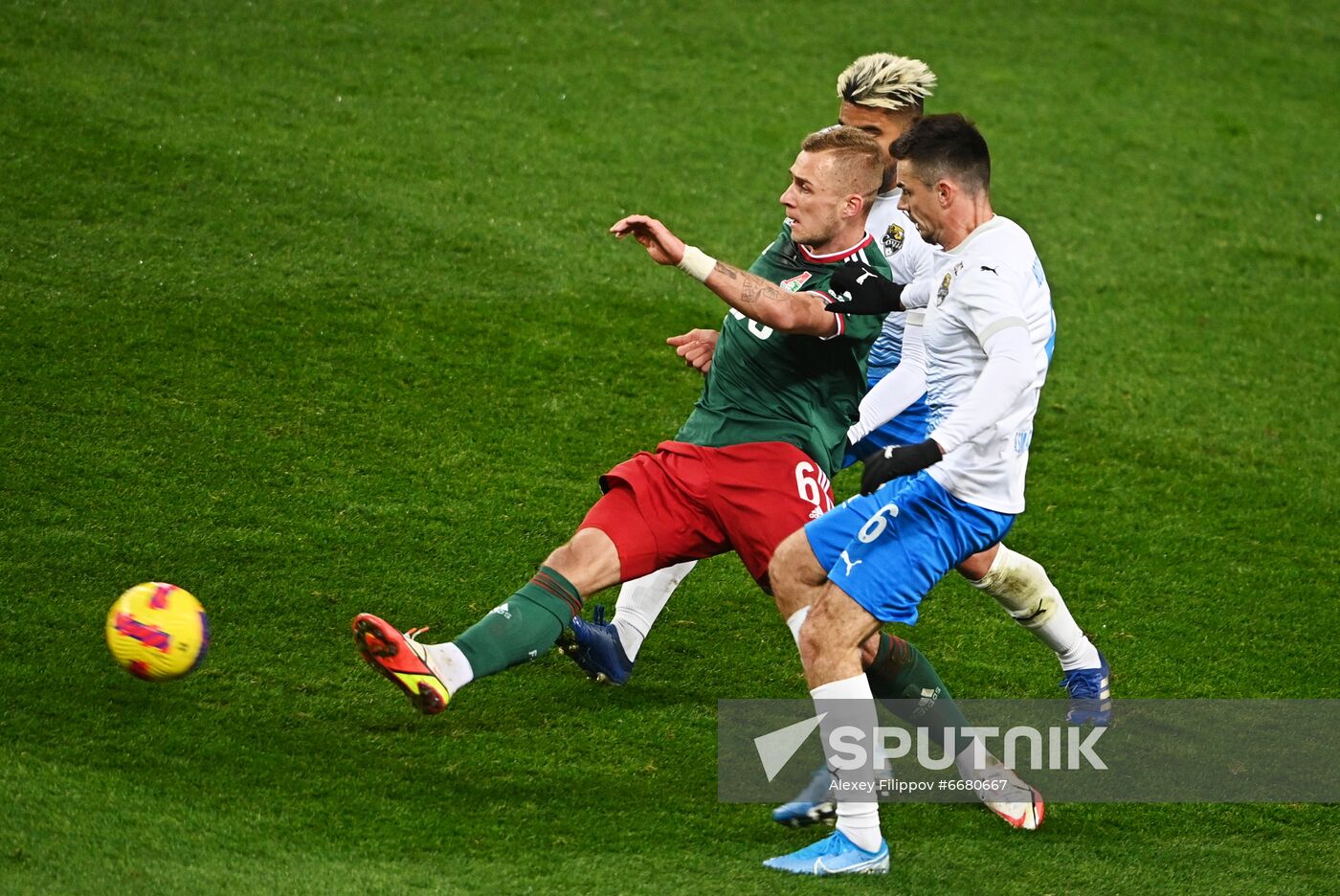 Russia Soccer Premier-League Lokomotiv - Sochi