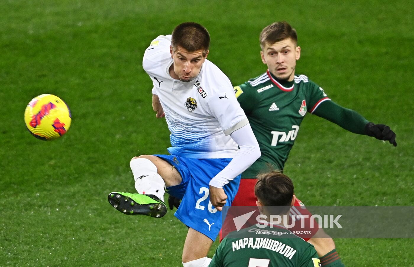 Russia Soccer Premier-League Lokomotiv - Sochi