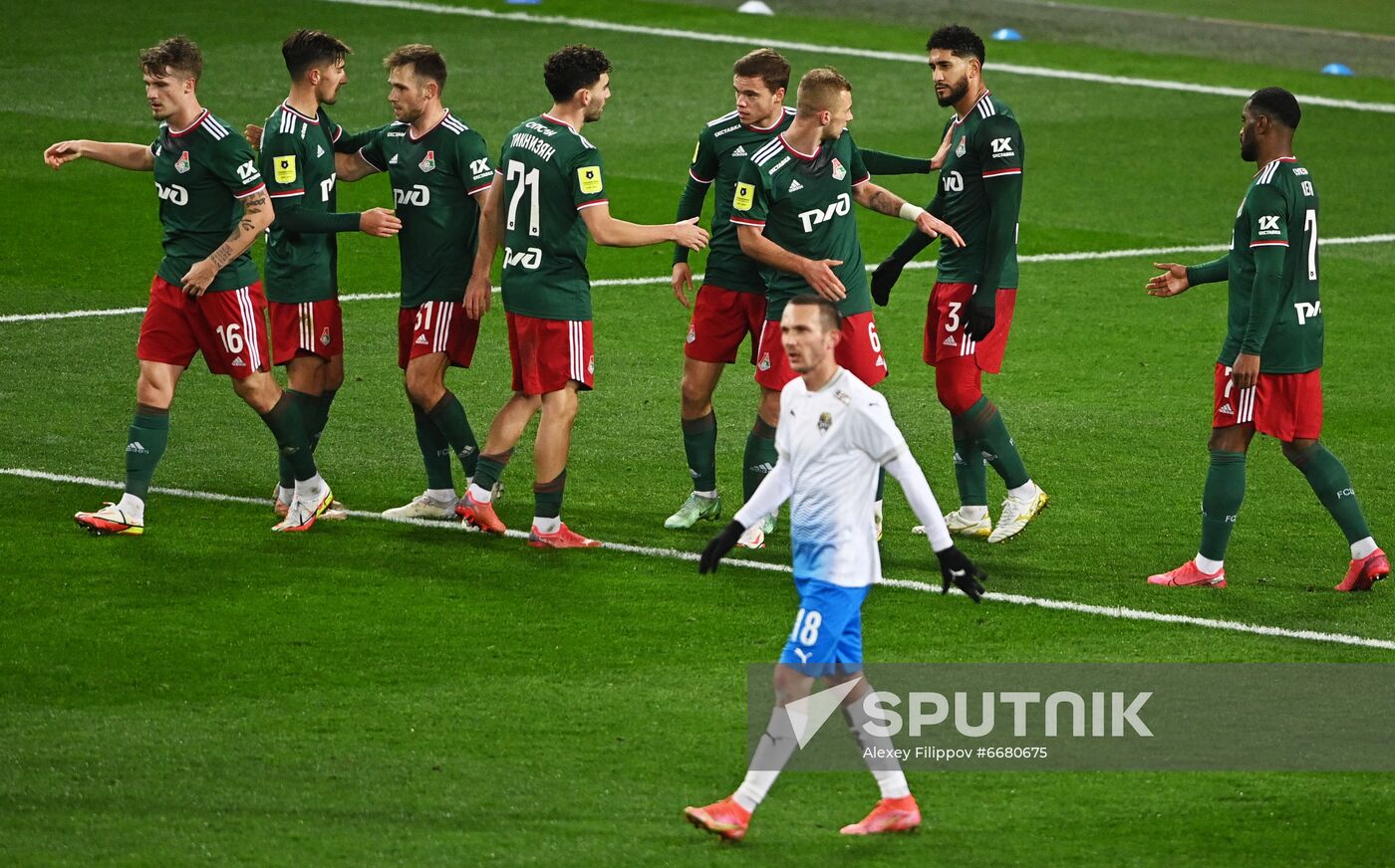 Russia Soccer Premier-League Lokomotiv - Sochi