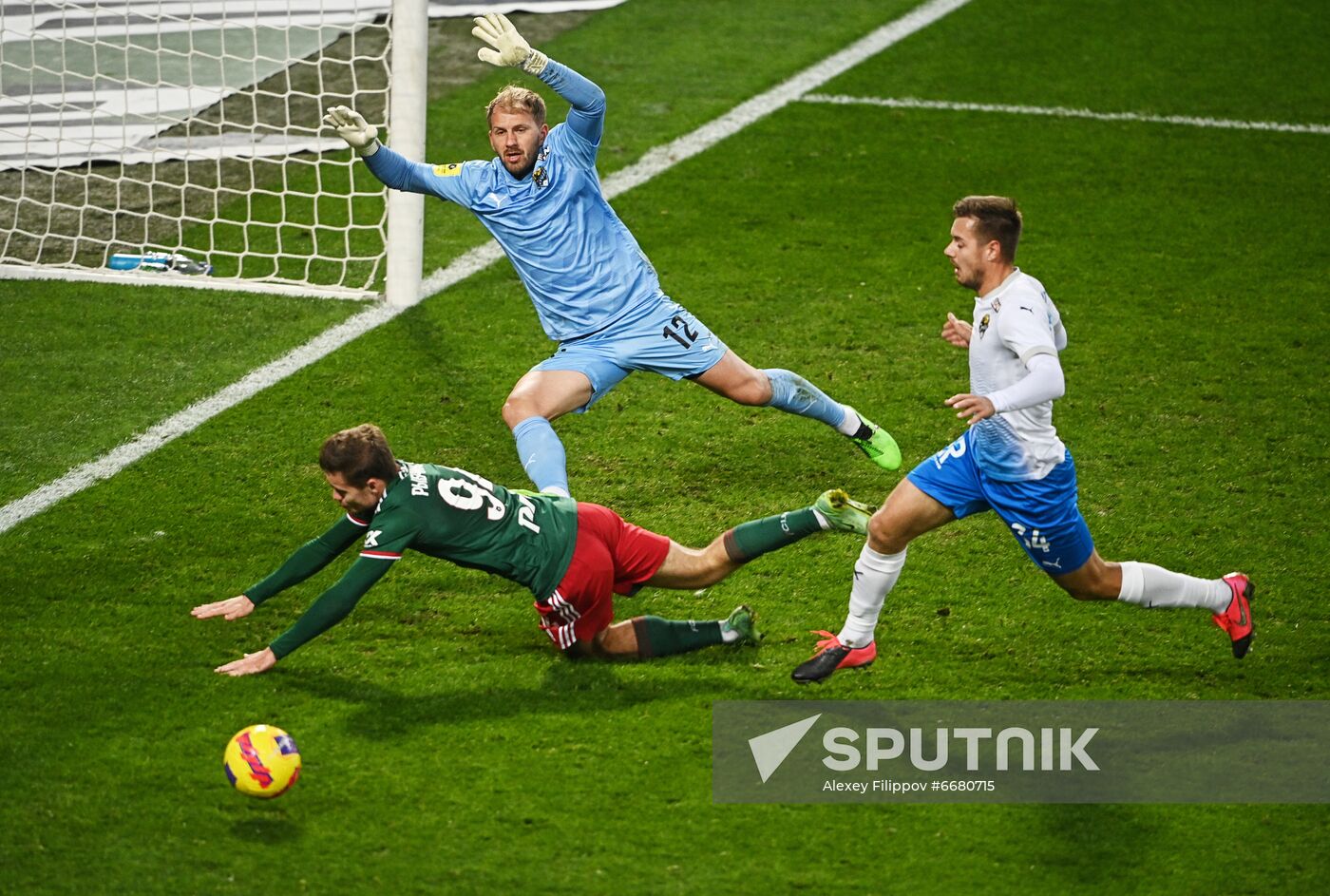 Russia Soccer Premier-League Lokomotiv - Sochi