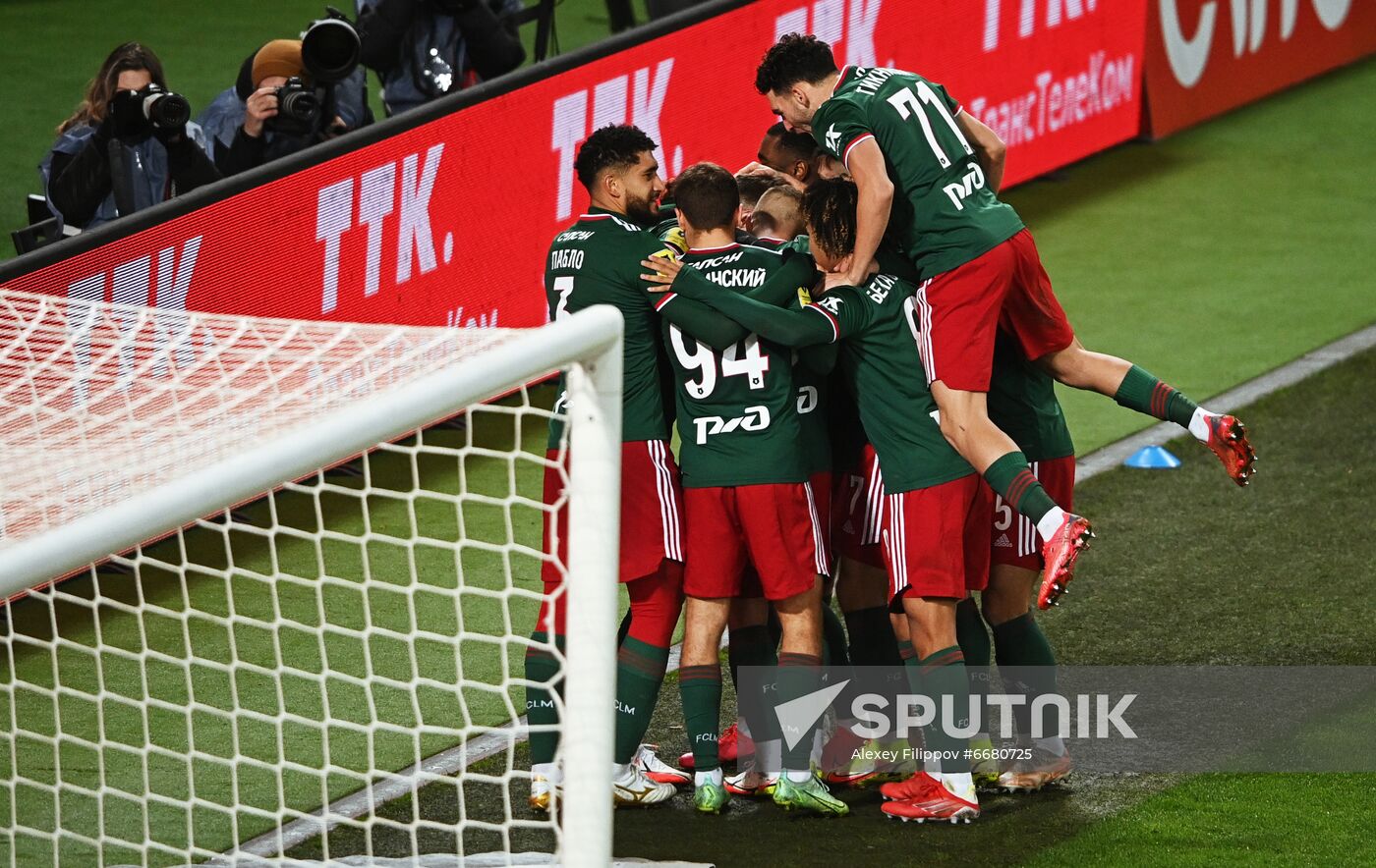 Russia Soccer Premier-League Lokomotiv - Sochi