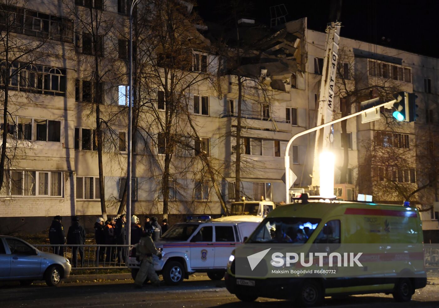 Russia Gas Explosion