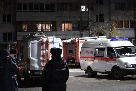 Russia Gas Explosion