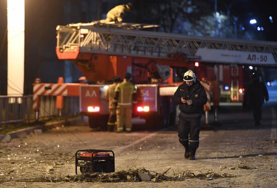Russia Gas Explosion