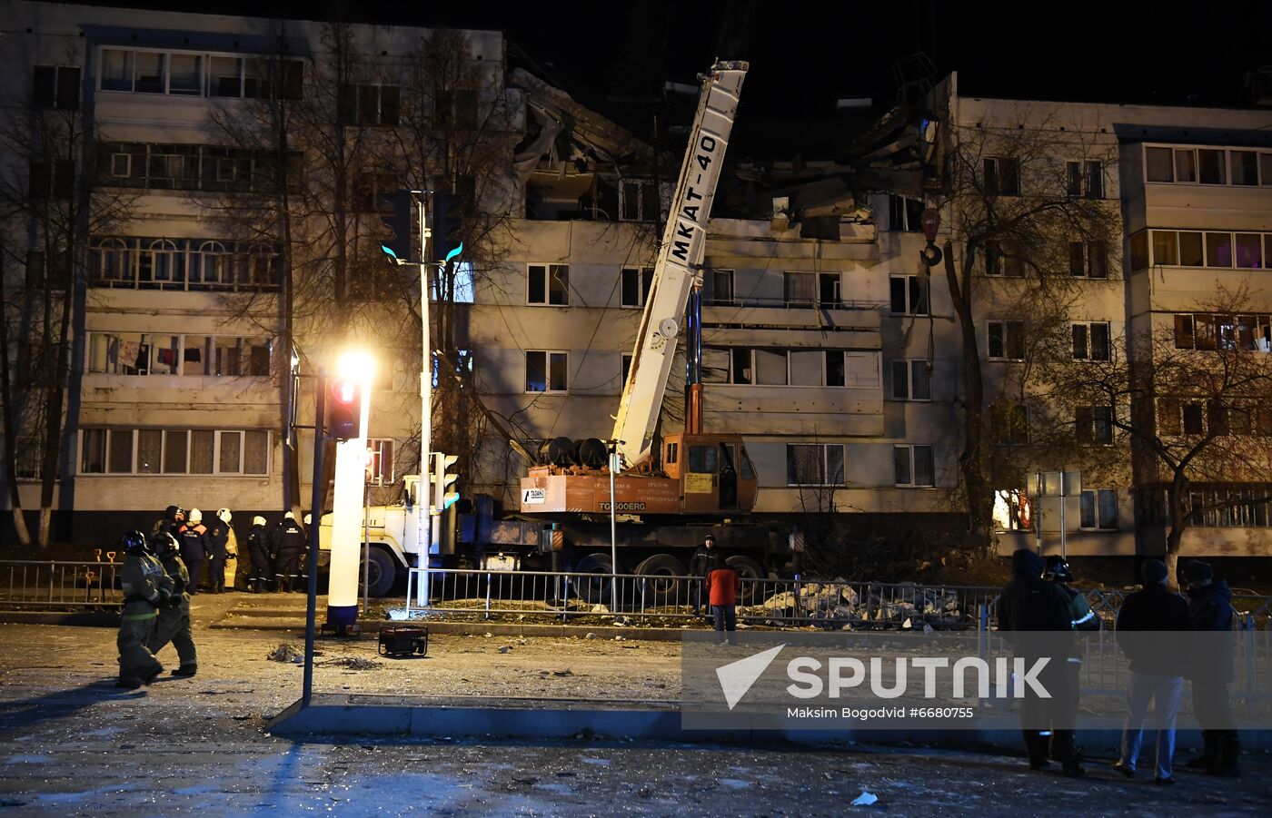 Russia Gas Explosion