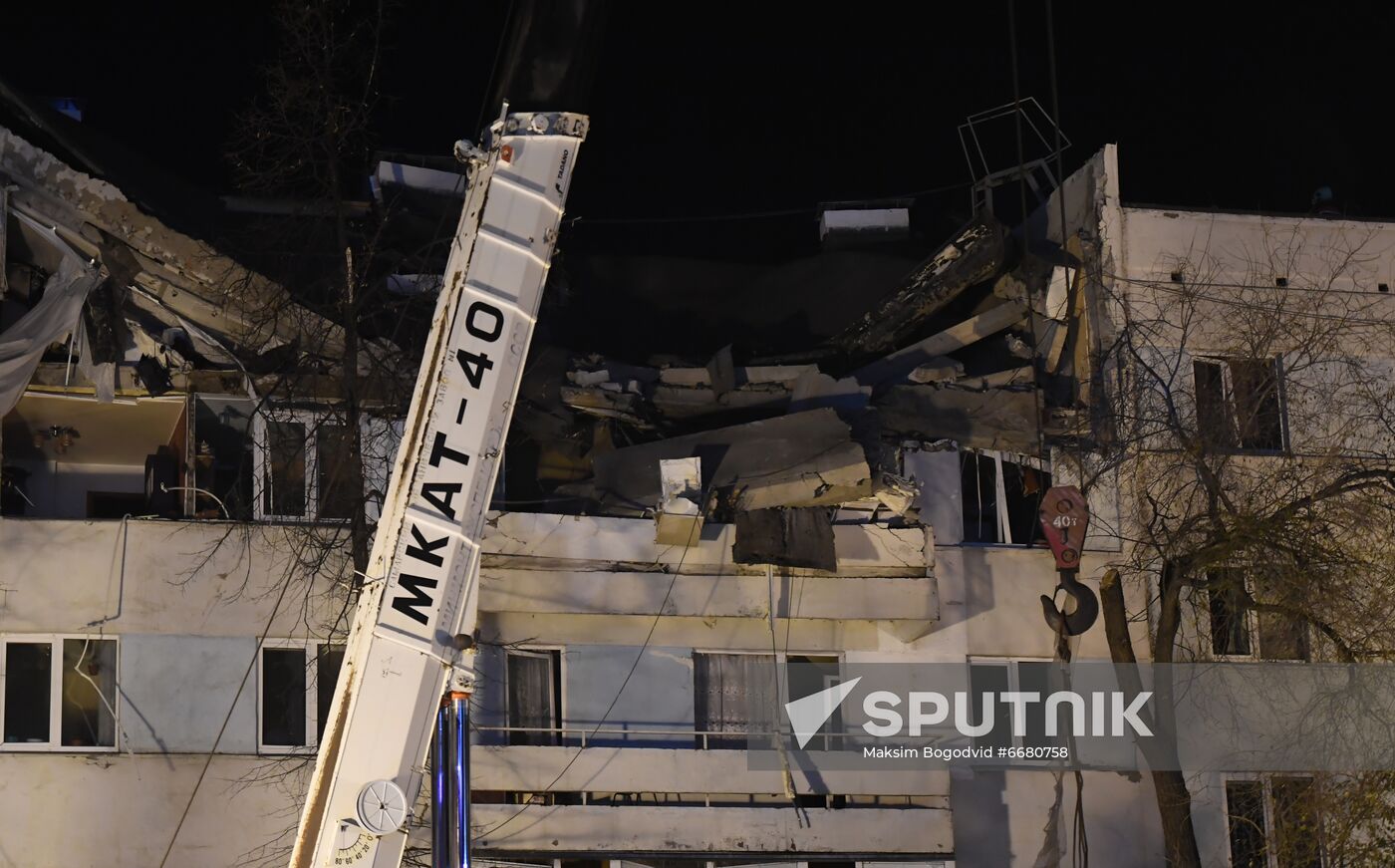 Russia Gas Explosion