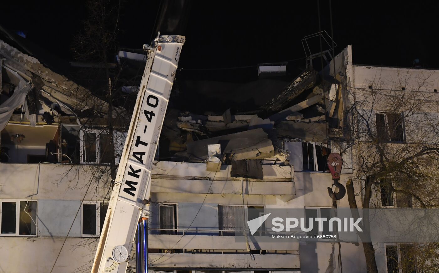 Russia Gas Explosion
