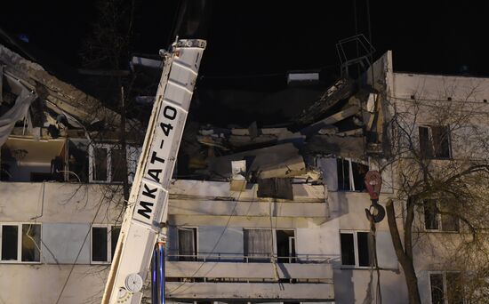 Russia Gas Explosion
