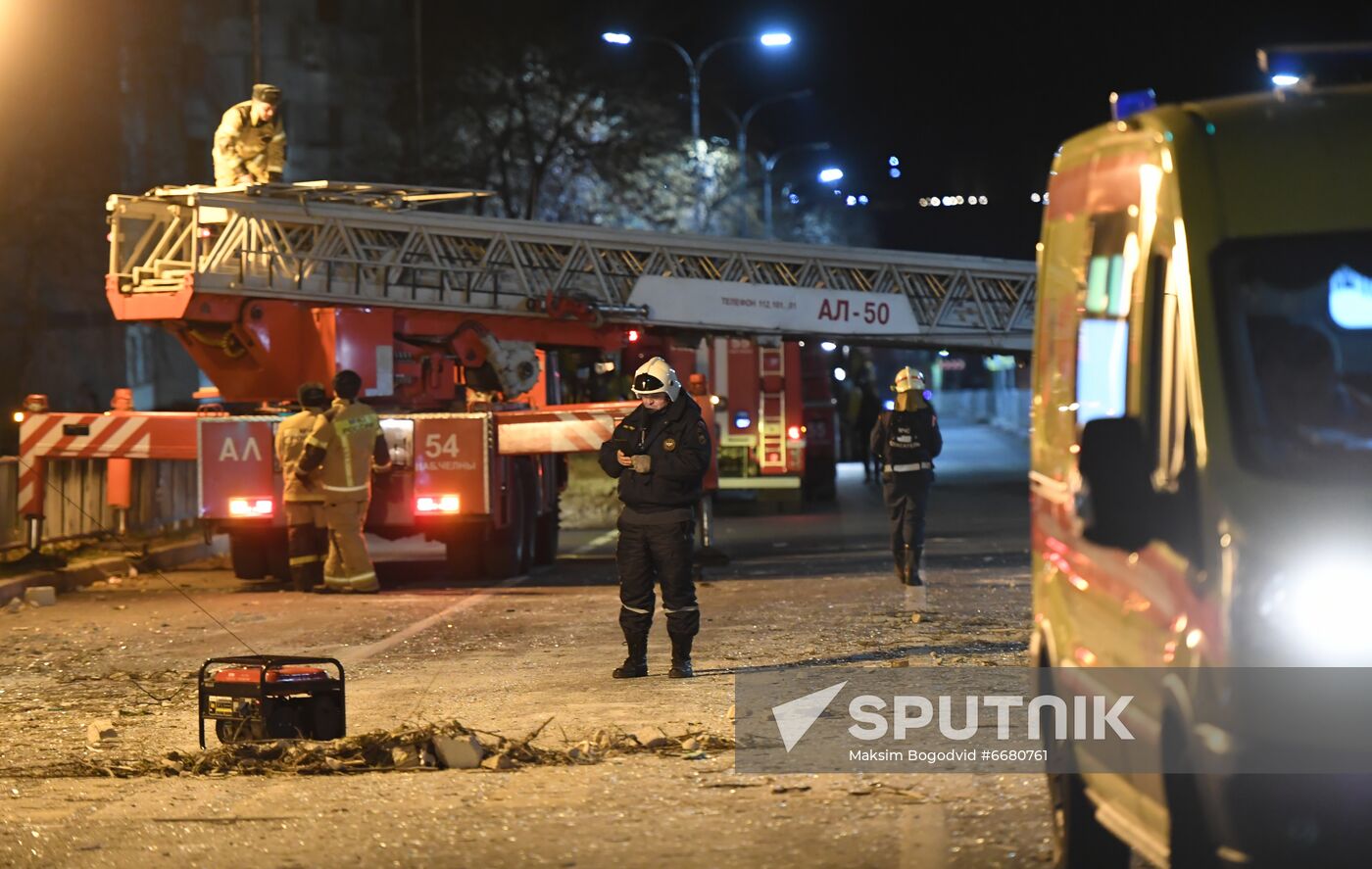 Russia Gas Explosion