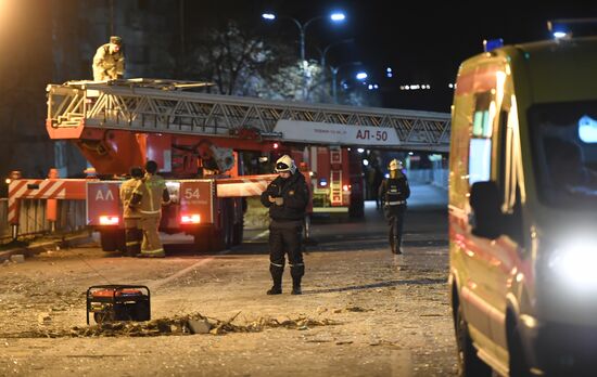 Russia Gas Explosion