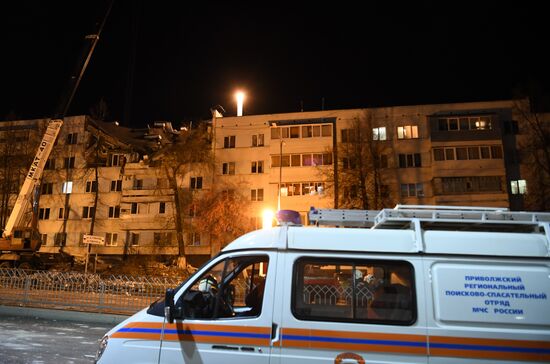 Russia Gas Explosion