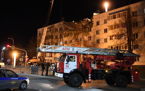 Russia Gas Explosion