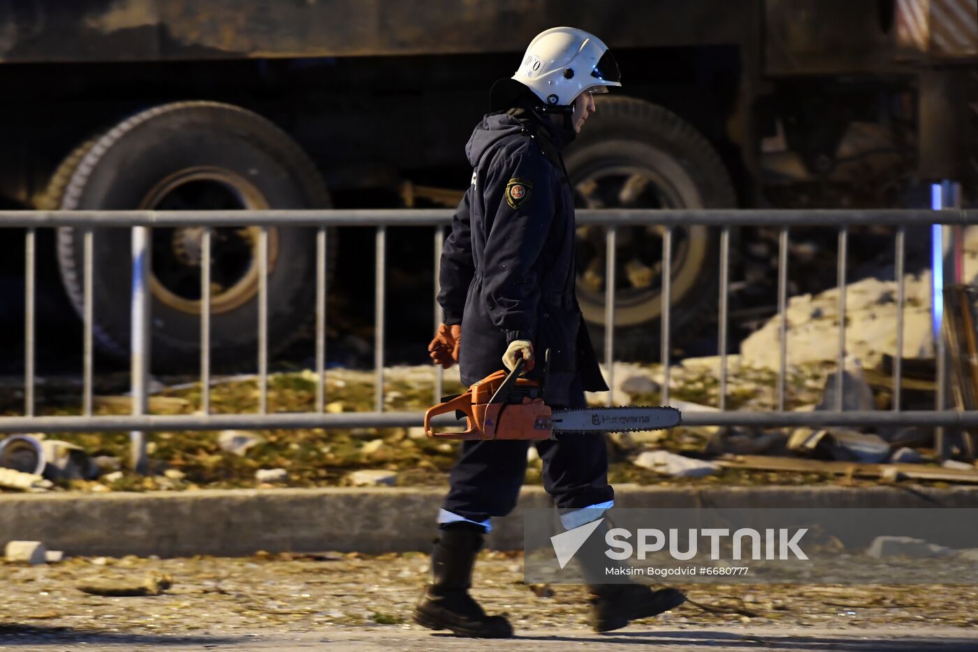 Russia Gas Explosion