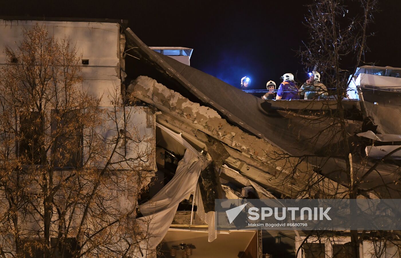 Russia Gas Explosion