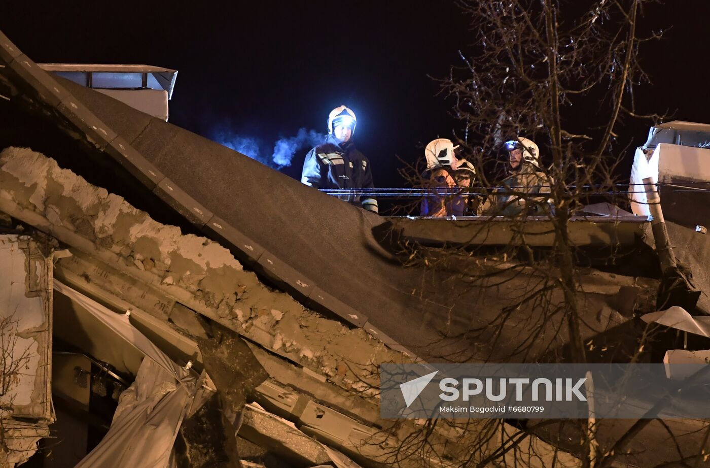 Russia Gas Explosion