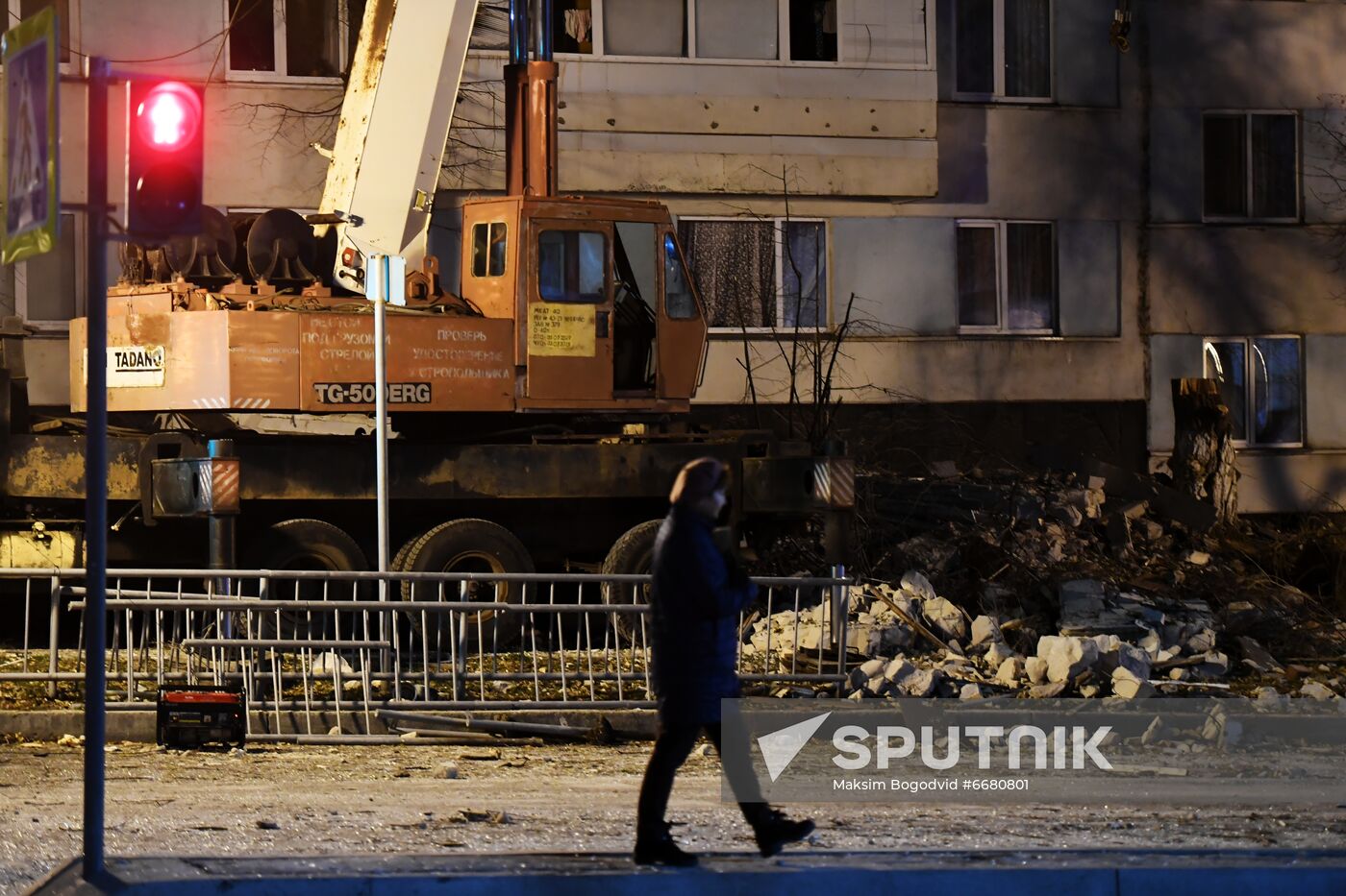 Russia Gas Explosion