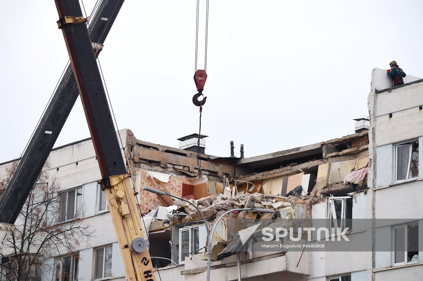 Russia Gas Explosion