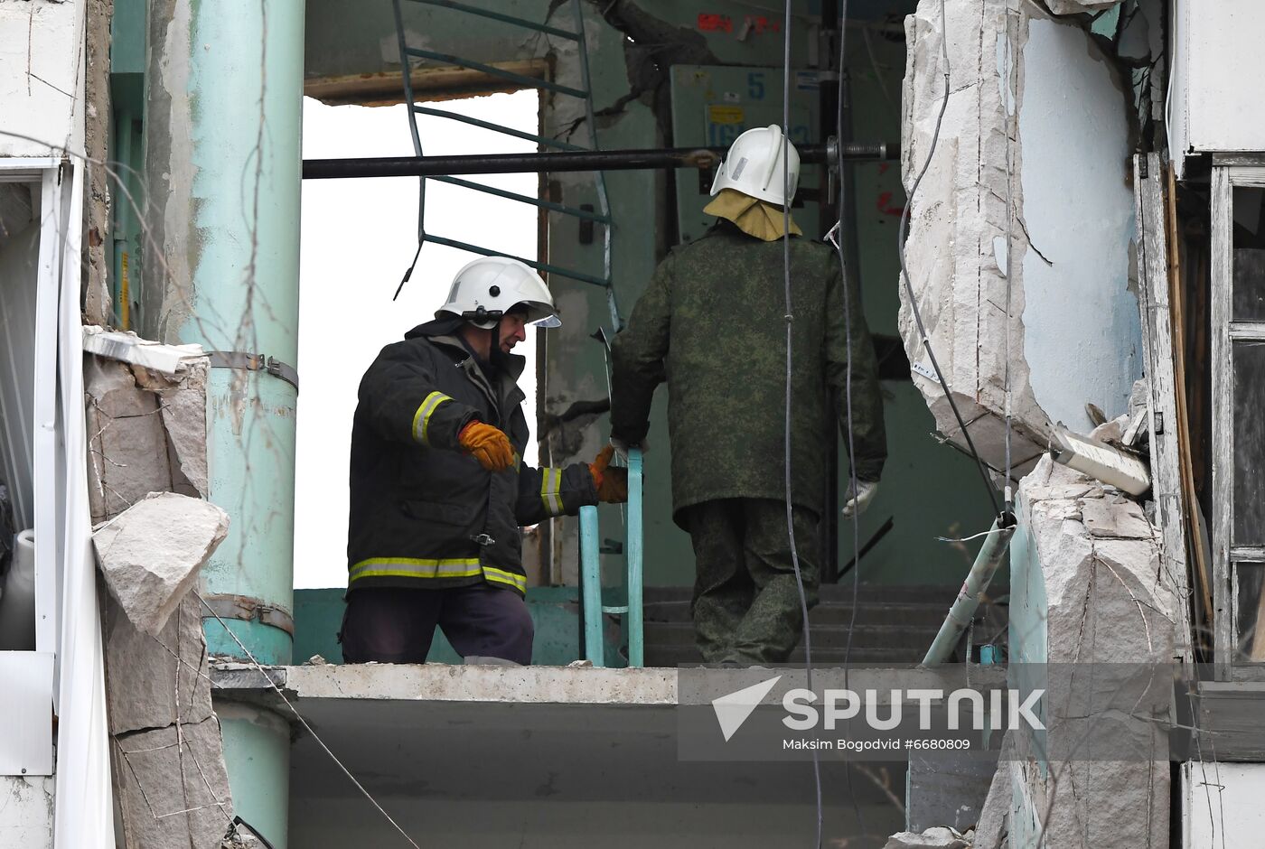 Russia Gas Explosion