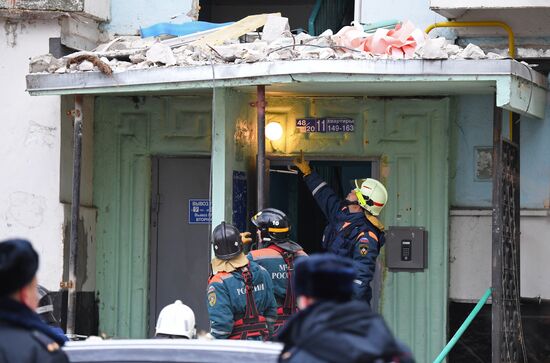 Russia Gas Explosion