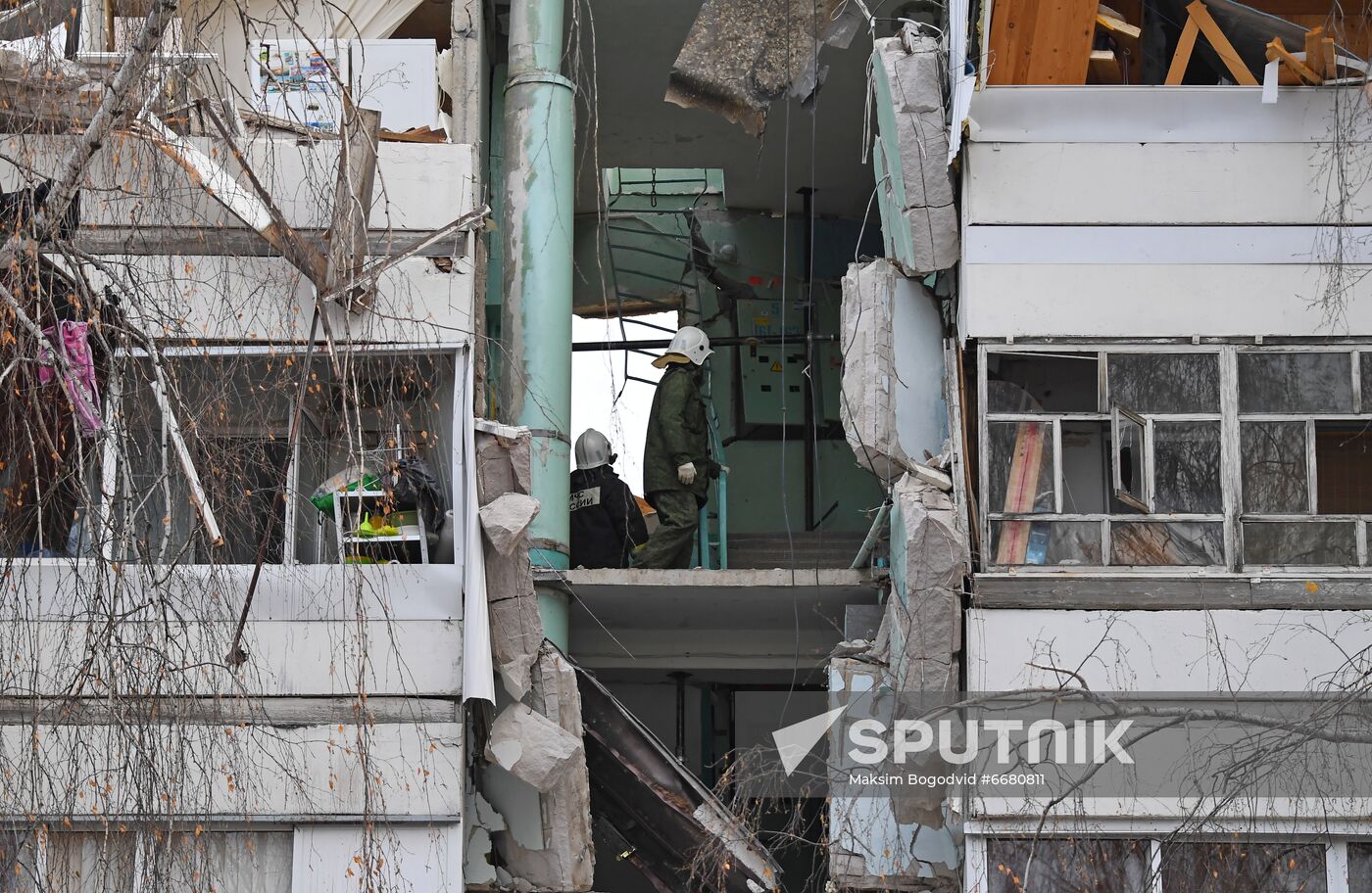 Russia Gas Explosion