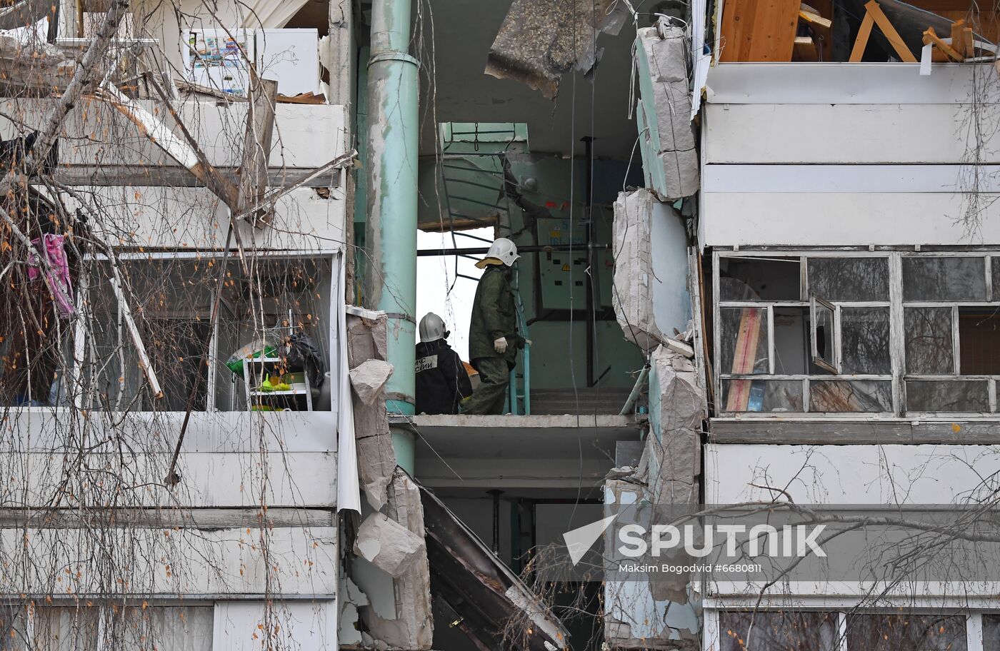 Russia Gas Explosion