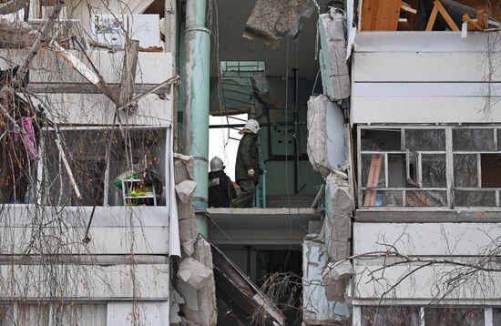 Russia Gas Explosion