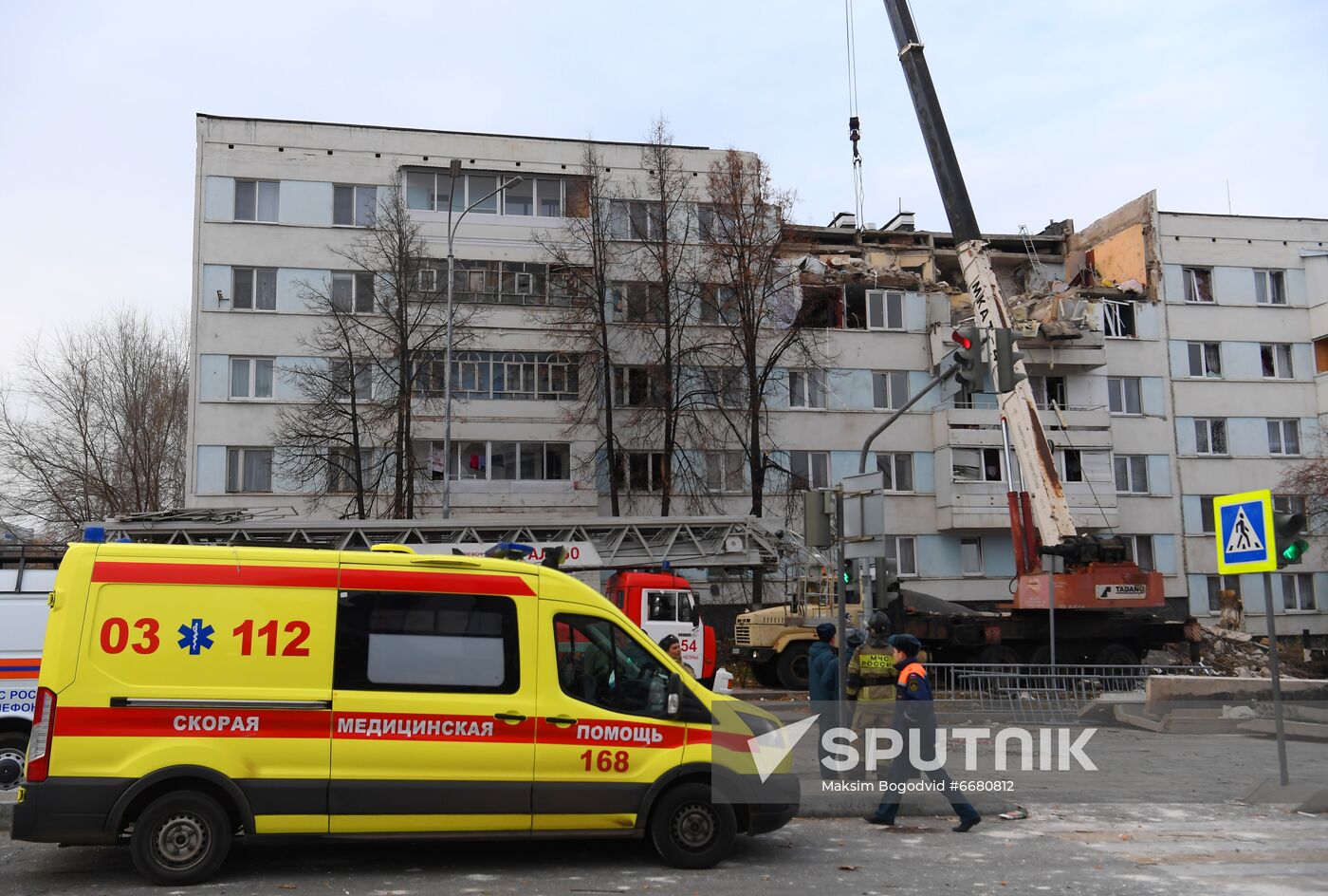 Russia Gas Explosion