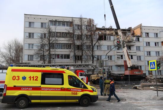 Russia Gas Explosion