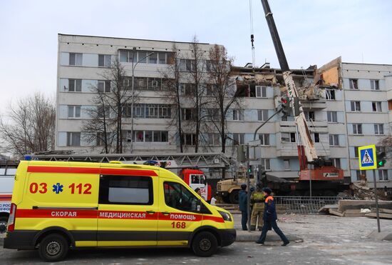 Russia Gas Explosion