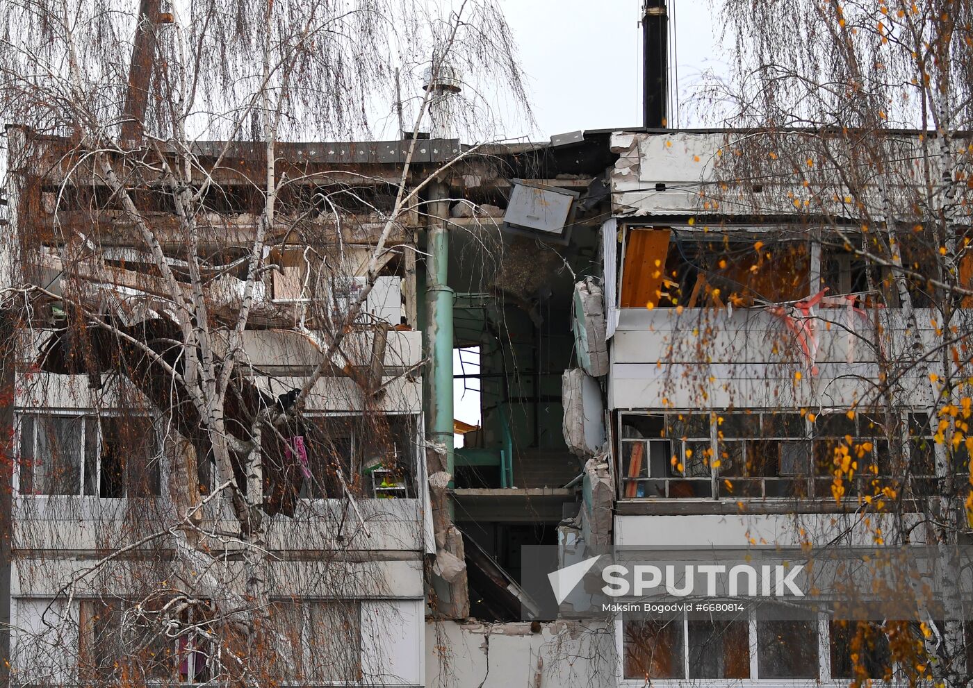 Russia Gas Explosion