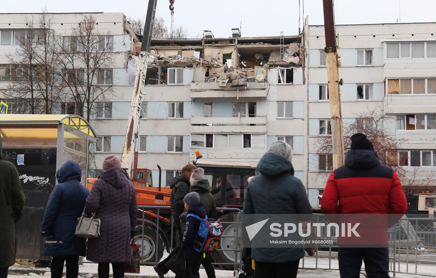 Russia Gas Explosion