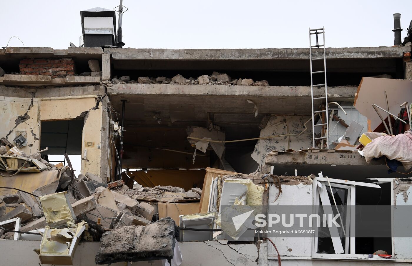 Russia Gas Explosion