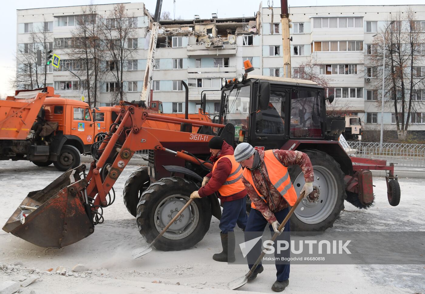 Russia Gas Explosion